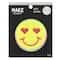 Iron-On & Adhesive Smiley Face Embroidered Patch by Make Market®